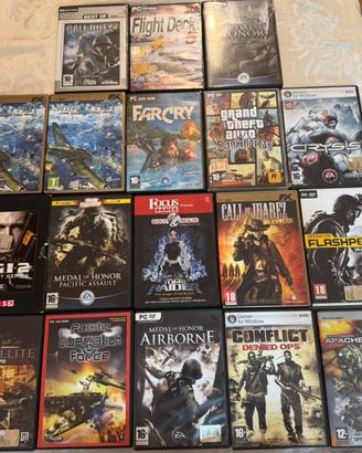 Giochi completi pc (non comprare leggere prezzi)