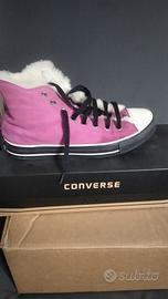 Converse rosa outlet pelo