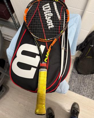 Racchetta Wilson Burn 100LS + borsa