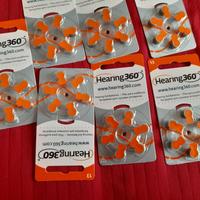 pile per apparecchi acustici