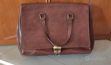 Borsa da lavoro artigianale in pelle