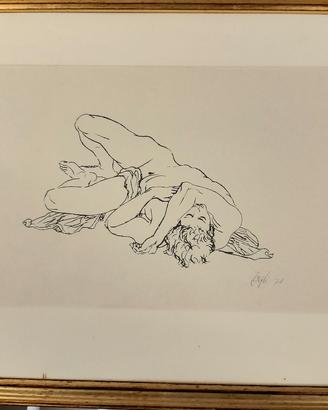 Corrado Cagli Artista Italiano. TRATTABILE.