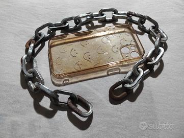 CATENA ACCIAIO CEMENTATO ANTIFURTO BICI 60 CM