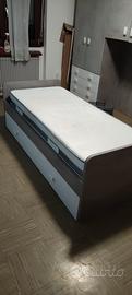 Letto con cassetto per secondo letto 