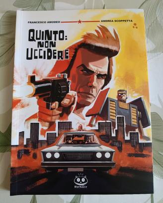 Quinto: non uccidere fumetto poliziesco 
