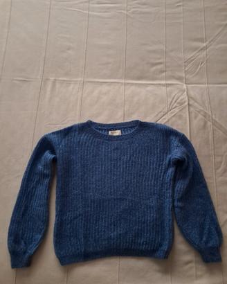 Maglione Falconeri colore pervinca