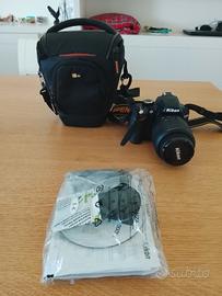 macchina fotografica Nikon D3200 nuova