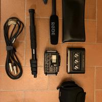 Set registrazione audio Tascam + Rode