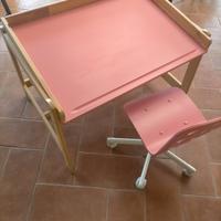 scrivania+sedia girevole 