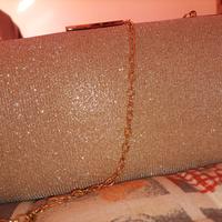pochette oro per ragazzina/donna
