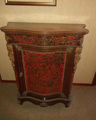 Elegante credenza stile Boulle vintage – anni '60