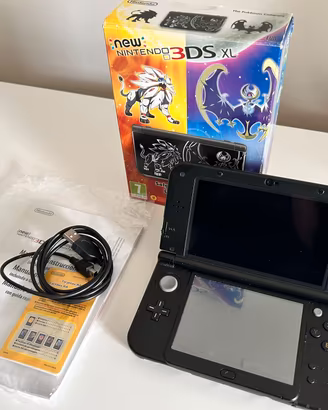 New Nintendo 3DS XL Pokémon Sole e Luna + 2 Giochi