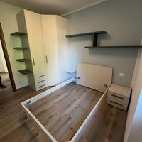 camera letto singola NUOVA! Armadio e letto