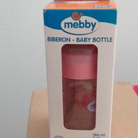 Biberon in vetro Meby 0m+ 180ml-nuovo