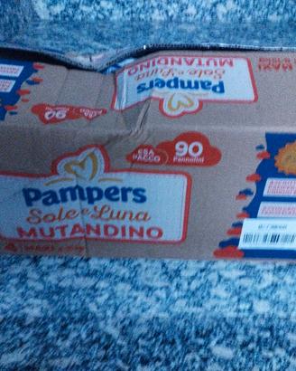  75 pannolini MUTANDINO sole&luna 