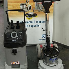 Monospazzola Flexisand 1.9 & Aspiratore DCS 50