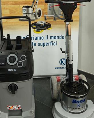 Monospazzola Flexisand 1.9 & Aspiratore DCS 50