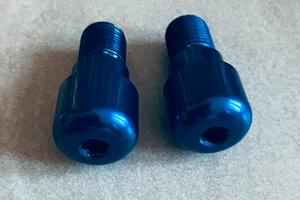 Yamaha R6 2002 Contrappesi Blu