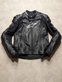 Giacca moto pelle Alpinestars Missile tg 48