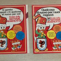 Pubblicità Club Giovani Marmotte anni '70