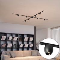 sistema illuminazione a binario led