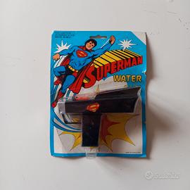 superman water gun 1978 fondo di magazzino blister