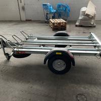 Carrello porta moto 3 posti