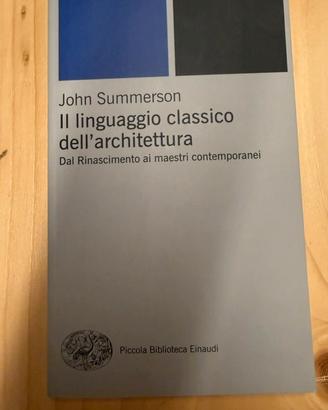Il linguaggio classico dell’architettura