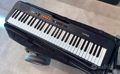 Tastiera pianoforte piano casio ct-s100c7, nera