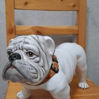 scultura grande italy   bulldog inglese