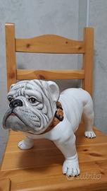 scultura grande italy   bulldog inglese