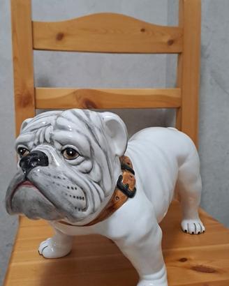 scultura grande italy   bulldog inglese