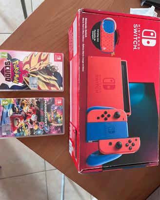Nintendo switch limited edition Mario