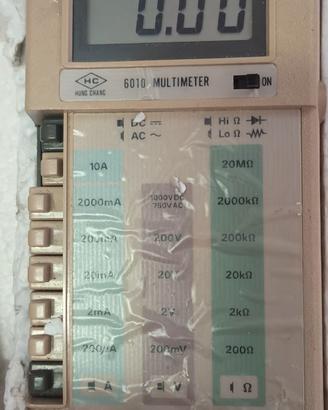 multimetro hc 6010 - Vintage