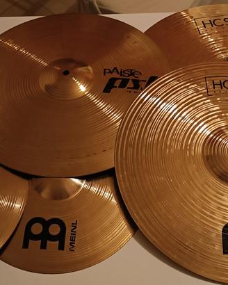 Set piatti Meinl HCS Bronze B8 + Crash Pst5 Paiste
