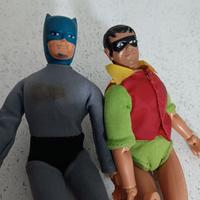 Giochi vintage Anni 70 Batman e Robin toys by Mego
