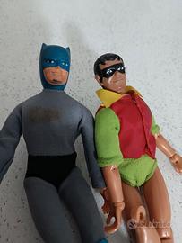 Giochi vintage Anni 70 Batman e Robin toys by Mego