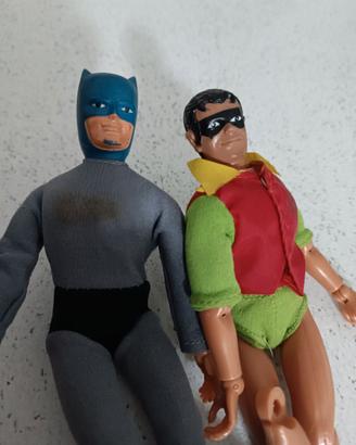 Giochi vintage Anni 70 Batman e Robin toys by Mego
