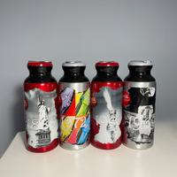 Lotto 4 Borracce Alluminio Coca-Cola