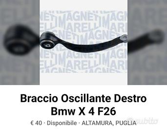 nuovo bmw x4 braccio oscillante dx 2014 in poi 