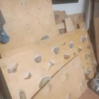 struttura e prese boulder