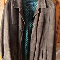 Giacca pelle scamosciata Corneliani 