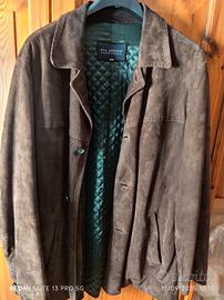 Giacca pelle scamosciata Corneliani 