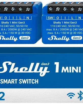 1 Mini Gen 3, interruttore intelligente relé Wi-Fi