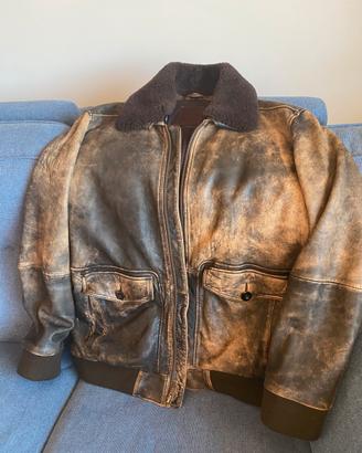 Giubbotto Timberland XL uomo in pelle .