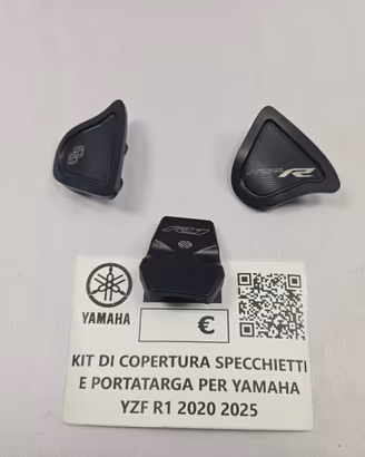 KIT DI COPERTURA SPECCHIETTI E PORTATARGA PER YAMA