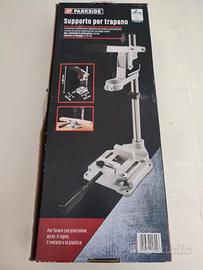 supporto a colonna con morsa a vite