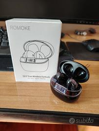 Cuffie ROMOKE Q13 Bluetooth touch NUOVE