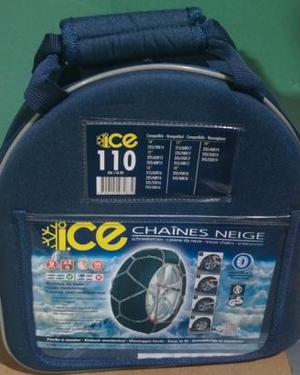 Catene da neve 9 mm gruppo 110, Nuove