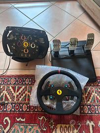 Thrustmaster T300 Alcantara + Volante Ferrari F1